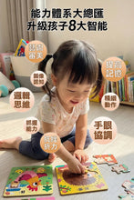 Load image into Gallery viewer, 孩子的第一套認知拼圖
