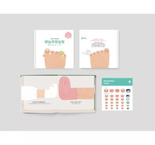 Load image into Gallery viewer, 溫柔系幼兒啟蒙互動繪本:小臉蛋 x 手指頭 x 腳趾頭