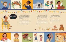 Load image into Gallery viewer, 跟全世界交朋友套書 向全世界的小朋友說: 嗨嗨!+歷史上的小朋友怎麼長大的呢?