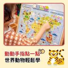 Load image into Gallery viewer, 有聲掛圖:奇妙的動物