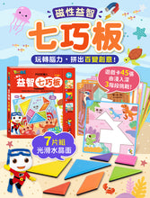 Load image into Gallery viewer, FOOD超人磁性益智七巧板