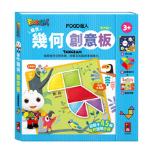 Load image into Gallery viewer, FOOD超人磁性幾何創意板