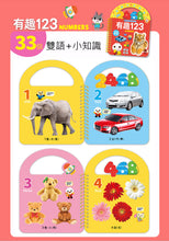 Load image into Gallery viewer, FOOD超人認知手提書|趣味ㄅㄆㄇ|歡樂農場|美味食物|有趣123|好玩ABC|交通工具|可愛動物|日常生活