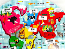 Load image into Gallery viewer, 3D世界地圖小百科:動物星球大冒險