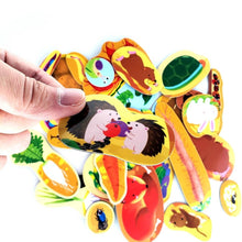 Load image into Gallery viewer, 磁鐵繪本:地底下動物