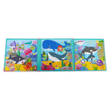 Load image into Gallery viewer, 3合1磁力拼圖:交通 動物 恐龍 海洋