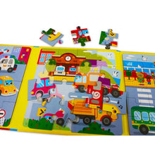 Load image into Gallery viewer, 3合1磁力拼圖:交通 動物 恐龍 海洋