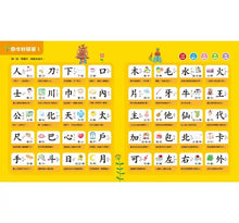 Load image into Gallery viewer, 寶寶的第一本觸控有聲書:學前認字與認詞(548個國字+1251個詞語+200個造句+30個成語)