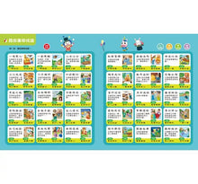 Load image into Gallery viewer, 寶寶的第一本觸控有聲書:學前認字與認詞(548個國字+1251個詞語+200個造句+30個成語)
