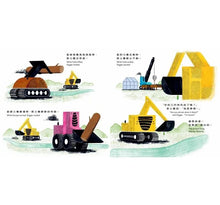 Load image into Gallery viewer, 挖土機與毛毛蟲