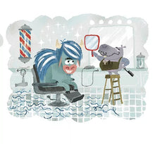 Load image into Gallery viewer, 野牛布魯好想剪頭髮