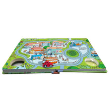 Load image into Gallery viewer, 發條遊戲書:巴士 x 瓢蟲 x 火車 x 汽車 x 推土機 x 小雪橇