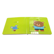 Load image into Gallery viewer, 寶寶認知啟蒙玩具書:顏色 x 形狀 x 比比 x 數數