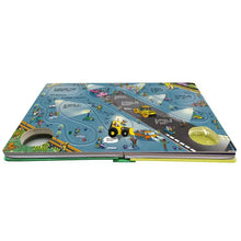 Load image into Gallery viewer, 發條遊戲書:巴士 x 瓢蟲 x 火車 x 汽車 x 推土機 x 小雪橇