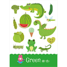 Load image into Gallery viewer, 忍者兔認知學習圖卡:數字123 x 字母ABC x 交通 x 動物【40張雙面全彩圖卡+收納鐵盒】