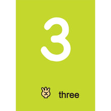 Load image into Gallery viewer, 忍者兔認知學習圖卡:數字123 x 字母ABC x 交通 x 動物【40張雙面全彩圖卡+收納鐵盒】