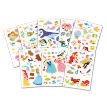 Load image into Gallery viewer, 經典童話遊戲貼紙書:人魚公主 x 三隻小豬 x 小紅帽 x 白雪公主 x 灰姑娘 x 醜小鴨