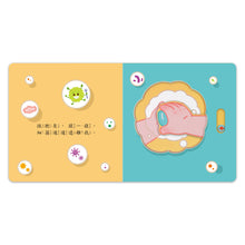 Load image into Gallery viewer, 好習慣推拉轉遊戲書:吃飯 x 衣服 x 洗澡 x 如廁 (全套四冊)