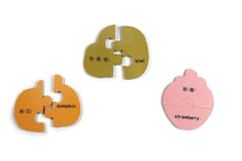 Load image into Gallery viewer, FOOD超人幼兒2片拼圖卡組