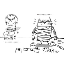 Load image into Gallery viewer, 彩色怪獸繪本+彩色怪獸情緒著色本