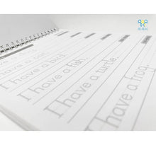 Load image into Gallery viewer, 英文凹槽筆順練習簿