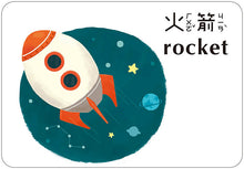 Load image into Gallery viewer, 1歲baby交通工具圖卡