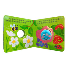 Load image into Gallery viewer, 寶貝動洞指偶書:愛吃的毛毛蟲【厚紙布偶書】