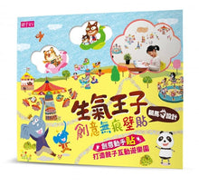 Load image into Gallery viewer, 《生氣王子》創意無痕壁貼
