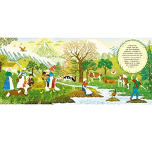 Load image into Gallery viewer, 音樂故事繪本系列:葛利格山魔王的宮殿音樂故事【古典布紋封面典藏版】