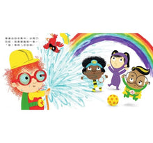 Load image into Gallery viewer, 科學寶寶系列1-4:可愛的幼兒STEAM繪本,探索彩虹、重力、消化、晝夜變化