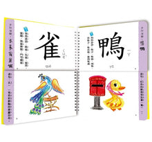 Load image into Gallery viewer, 兒童看圖學漢字:這樣認字超好玩【讓孩子看圖認字,運用聯想力,學會100個字】