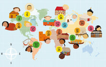 Load image into Gallery viewer, 跟著世界各地的孩子:上學 X 生活 X 節慶 (全套三冊)