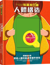 Load image into Gallery viewer, 知識放大鏡系列--人體構造:探索人體的組成與運作奧祕