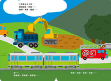 Load image into Gallery viewer, 新井洋行360度環繞閱讀互動遊戲繪本:火車