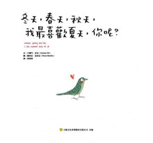 Load image into Gallery viewer, 冬天,春天,秋天,我最喜歡夏天,你呢?