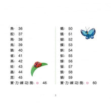 Load image into Gallery viewer, 識字小學堂1:認識生物、數字、形狀、顏色,圖像學習 一秒認一字