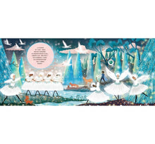 Load image into Gallery viewer, 音樂故事繪本系列:柴可夫斯基天鵝湖音樂故事【古典布紋封面典藏版】