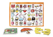 Load image into Gallery viewer, FOOD超人幼兒2片拼圖卡組