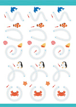 Load image into Gallery viewer, 我的第一套魔法凹槽練習寫字書:基礎運筆