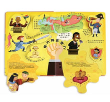 Load image into Gallery viewer, 我的知識百科翻翻書:奇妙動物、生活中的為什麼、世界地圖、世界名人、交通工具、恐龍世界