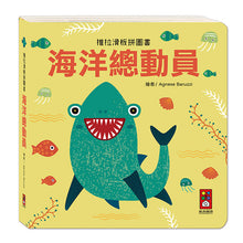 Load image into Gallery viewer, 推拉滑板拼圖書