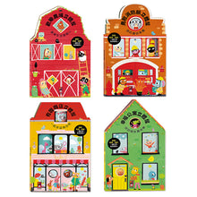 Load image into Gallery viewer, 歡樂立體屋系列:歡樂農場 x 勇敢消防局 x 有趣商店 x 幸福公寓