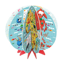 Load image into Gallery viewer, 3D世界地圖小百科：動物星球大冒險
