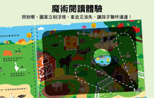 Load image into Gallery viewer, 神奇手電筒遊戲書：吼吼～發現囉，世界動物出來玩
