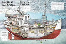 Load image into Gallery viewer, 上船囉! 跟著航海爸爸出海去: 小剖面大驚奇．大船祕密機關手繪圖解
