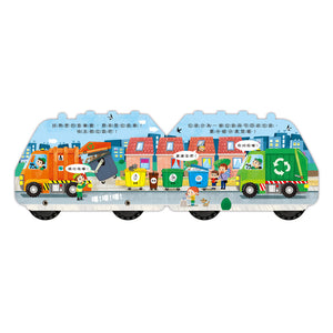 會動的車輪玩具書系列：警車 x 垃圾車 x 消防車 x 救護車