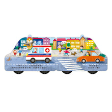 Load image into Gallery viewer, 會動的車輪玩具書系列：警車 x 垃圾車 x 消防車 x 救護車
