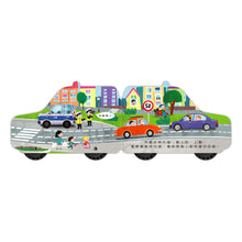 Load image into Gallery viewer, 會動的車輪玩具書系列：警車 x 垃圾車 x 消防車 x 救護車
