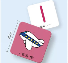 Load image into Gallery viewer, Baby’s視覺認知 大圖卡：注音ㄅㄆㄇ x 數字123 x 字母ABC
