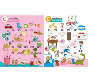 寶貝的第一本觸控點讀有聲書：學前認知 X ABC